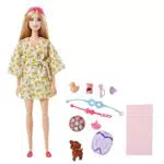 Mattel Barbie Bienestar SPA Muñeca Articulada con Mascota y Accesorios
