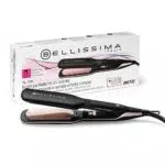 Imetec B26 100 - Plancha de pelo de placas extra grandes, revestimiento cerámico