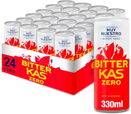 Bitter Kas Cero: Refresco sin alcohol, sin azúcares y sin calorías