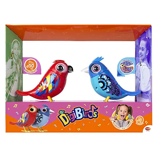 Bizak Digibirds - Pájaros Interactivos que Cantan y Silban en Coro