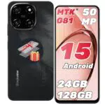 Blackview Color 6 - Smartphone Android 15, 128GB, MTK G81, 50MP, Dual SIM, Face ID