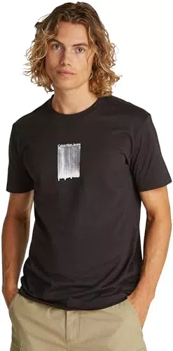 Calvin Klein Camiseta de Manga Corta Graphic Regular Fit para Hombre