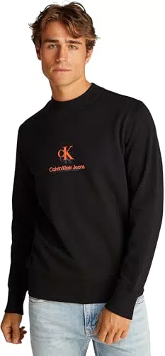 Calvin Klein Sudadera Hombre Shadow Logo Crew Neck Regular Fit