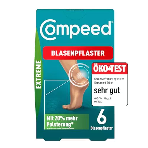 Compeed Apósitos para Ampollas - Protección Extra Fuerte para Talones