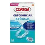 Corega Tabletas Limpiadoras para Férulas Dentales y Ortodoncia - Limpieza Fácil