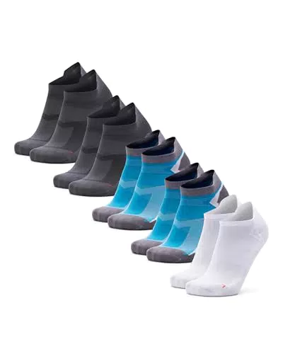 DANISH ENDURANCE Calcetines de Running Antideslizantes y Antiampollas para Hombres y Mujeres