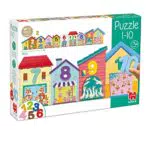 Diset Goula Puzzle Educativo 1-10 para Niños a Partir de 3 Años