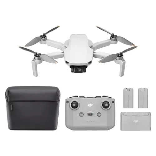 DJI Mini 4K - Dron con cámara UHD, estabilización en 3 ejes y regreso automático