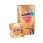 Durex Preservativos Sensitivos Real Feel Sin Látex - Protección y Confort