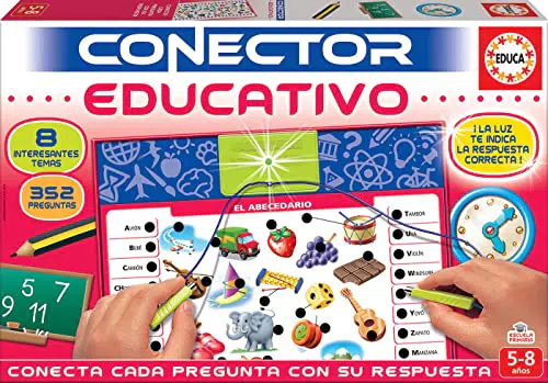 Educa Conector Educativo para Niños con 240 Preguntas Interactivas