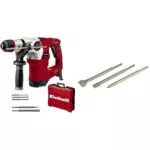 Einhell Martillo perforador TE-RH 32 4F con maletín y set de cinceles