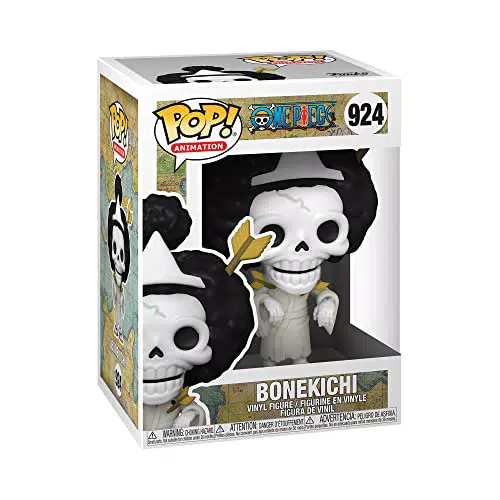 Funko Pop: Brook - Figura de Vinilo Coleccionable para Fans de One Piece