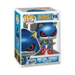 Funko Pop Metal Sonic - Figura Coleccionable de Sonic the Hedgehog