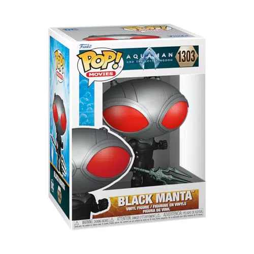 Funko Pop! Black Manta - Figura Coleccionable de Aquaman para Fans y Coleccionistas