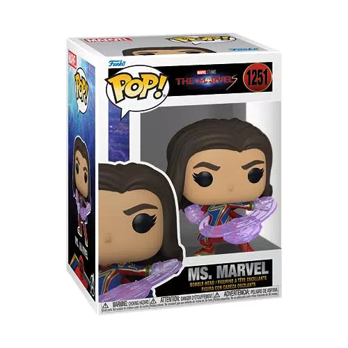 Funko Pop! Ms. Marvel - Figura de Vinilo Coleccionable para Fans y Coleccionistas