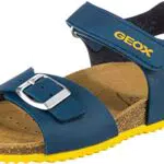 Geox J Ghita Boy B, Sandalias para Niño, Multicolor