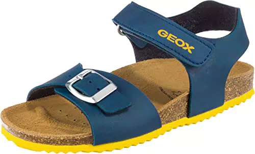 Geox J Ghita Boy B, Sandalias para Niño, Multicolor