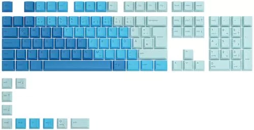 Glorious Gaming Keycaps GPBT Cherry - Plástico PBT duradero y tipografía original
