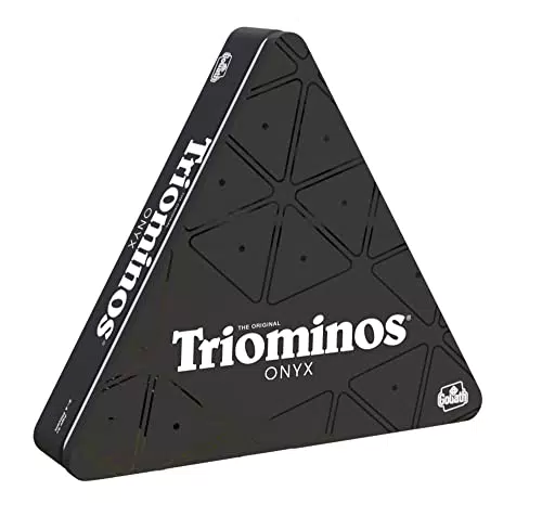 Goliath - Triominos Onyx, Juego de Estrategia para Familias y Amigos