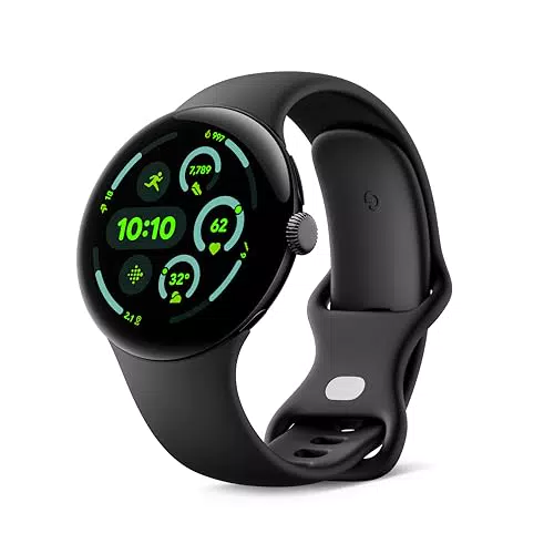 Google Pixel Watch 3 - Caja en Color Plata Pulida - Correa en Color Porcelana - Wi-Fi