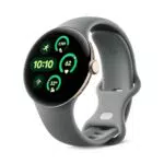 Google Pixel Watch 3 - Caja en Color Plata Pulida - Correa en Color Rosa Cuarzo - Wi-Fi