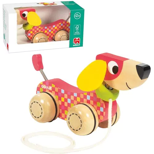 Goula Perrito Arrastre para niñ@s a partir de 12 meses – Juguete Educativo