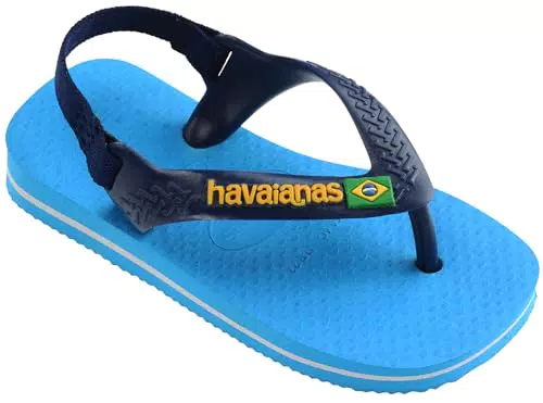 Havaianas Baby Brasil Logo II - Sandalias Unisex para Bebé