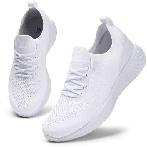 HKR Zapatillas de Deporte Casual para Mujer Slip-On Comodas y Ligeras