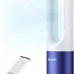 IcyAir Ventilador Sin Aspas con Control Remoto y Temporizador de 9h