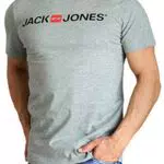 Camiseta Jack & Jones Jjecorp Logo para Hombre - Cuello Redondo - Pack de 3