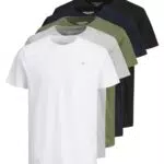 Jack & Jones JORJXJ tee SS Crew Neck 5MP Camiseta, White 2