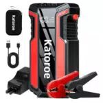 KATOROE Arrancador de Coches 4000A 12V, Jump Starter Portátil Protección Inteligente