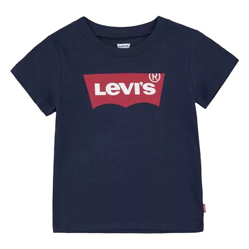 Levi's Lvb s/s batwing tee Bebé-Niños Blanco 18 meses