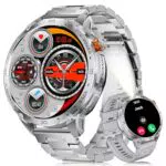 LIGE Reloj Inteligente Militar 1.75 AMOLED con Bluetooth y Pulsómetro 24/7