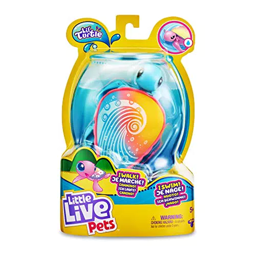 Little Live Pets Tortugas Molonas Ripswirl - Mascota interactiva para niños