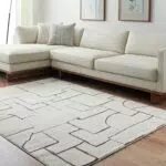 Livabliss Trogir - Alfombra Abstracta para Cocina y Entrada, Suave y Lujosa