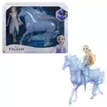 Mattel Muñeca Elsa y caballo Nokk de Frozen 2, +3 años (HLW58)