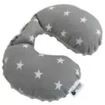Medi Partners Almohada Cervical para Coche Bebé Cojín de Viaje 100% Algodón