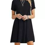 MOLERANI Vestido de Verano Casual para Mujer, Manga Corta y Suelto
