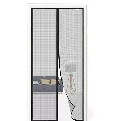 Mosquitera Puerta Magnetica Último Modelo 2023 para Puertas Correderas