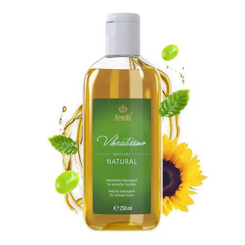 “Natural” de Vibratissimo: aceite de masaje para un placer sensual
