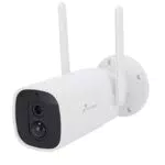 NIVIAN Cámara de vigilancia WiFi Full HD con batería 10400mAh, visión nocturna y audio bidireccional