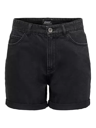 ONLY Pantalones Cortos de Jean Life HW Mom para Mujer