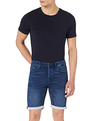ONLY & SONS Pantalones Cortos de Jean Onsply Reg Gr Jog para Hombre