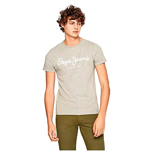Pepe Jeans Camiseta Slim Fit de Manga Corta para Hombre