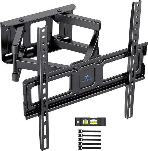 Perlesmith Soporte TV Articulado e Inclinable para Pantallas de 26-70 Pulgadas
