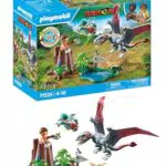 Playmobil Dinos: Observatorio del Dimorphodon con dron y accesorios emocionantes