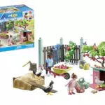PLAYMOBIL myLife Corral de Pollos con Animales y Accesorios para Niños de 4 Años
