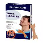 Pluvihogar - Tiras Nasales Antironquidos para Mejorar la Respiración al Dormir