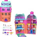 Polly Pocket Casa de Helado Grande con Accesorios y Temática de Oso